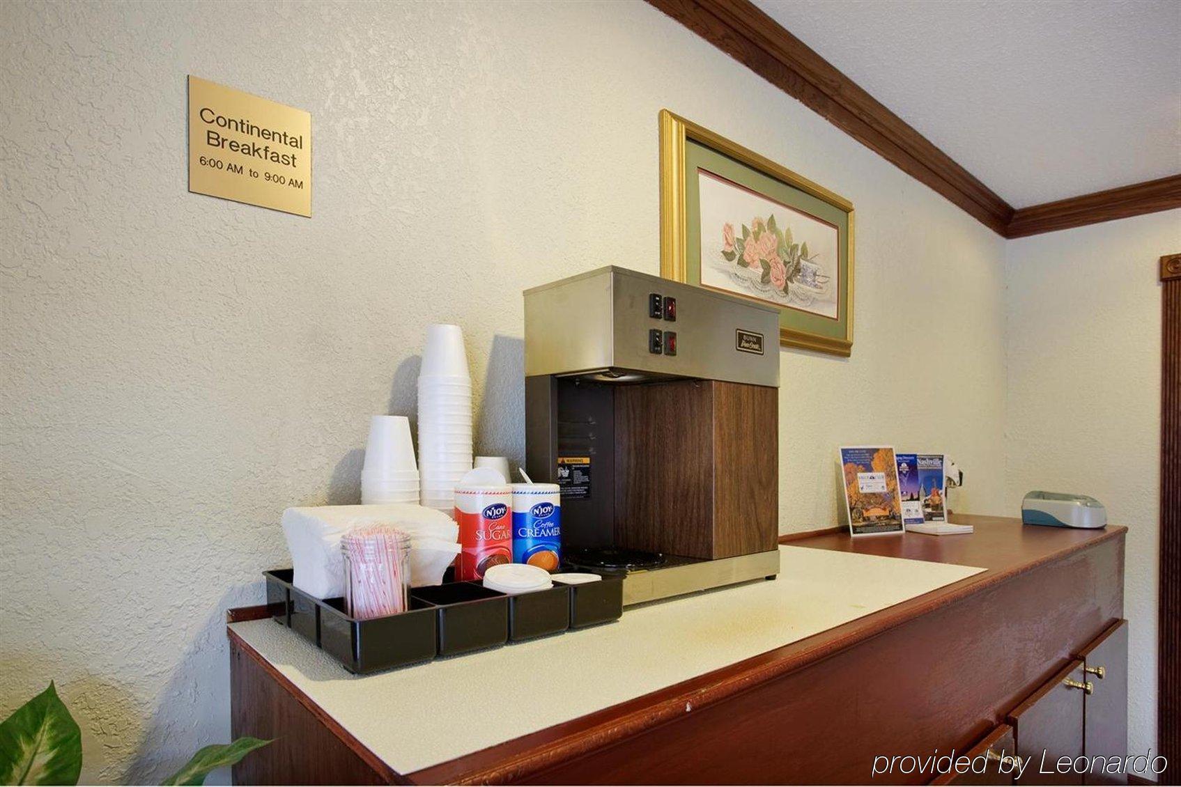 อเมริกัส เบสต์ แวลู อินน์ แนชวิลล์ ดาวน์ทาวน์ ร้านอาหาร รูปภาพ